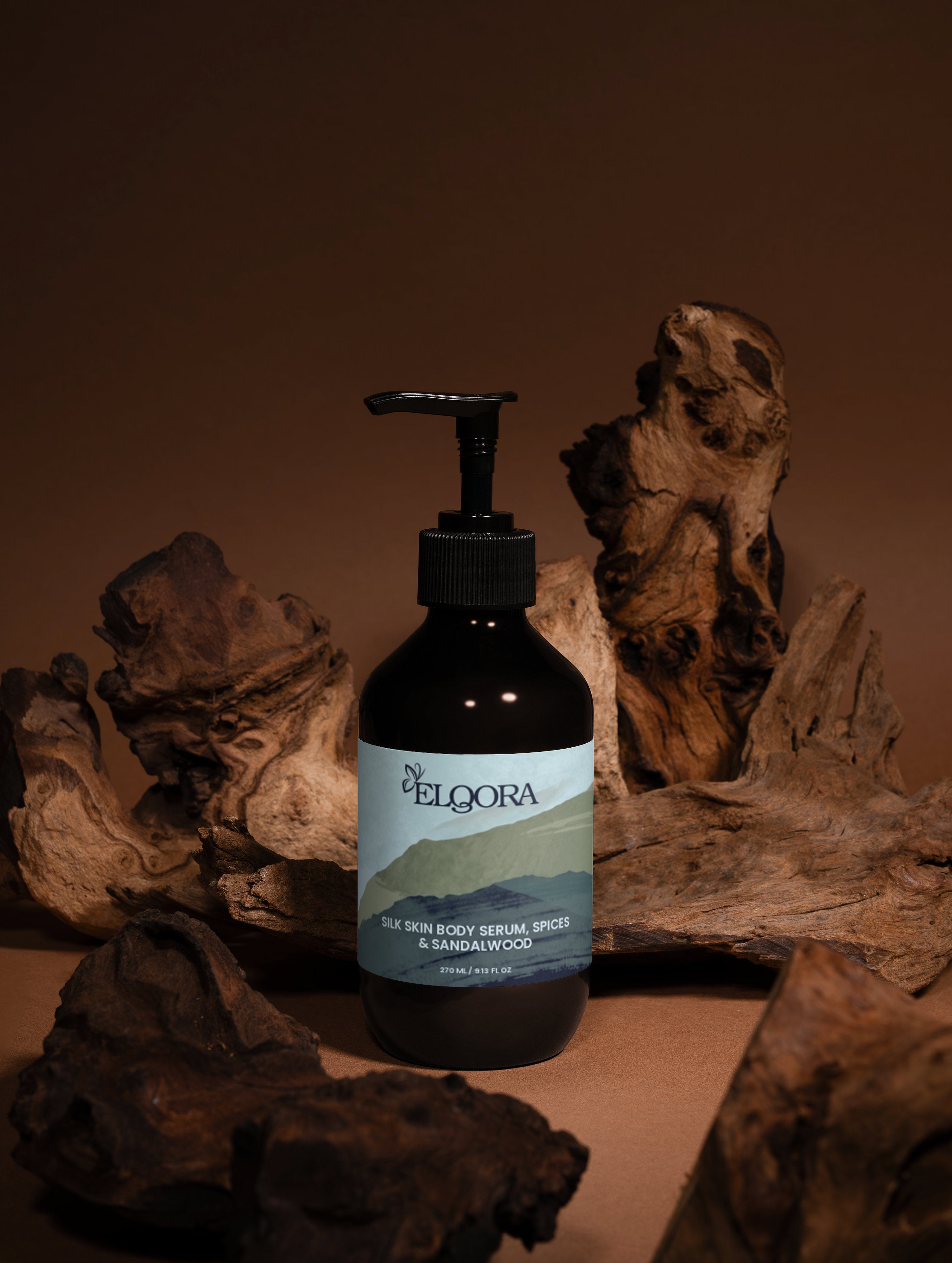 Silk Skin Body Serum, Spices & Sandalwood