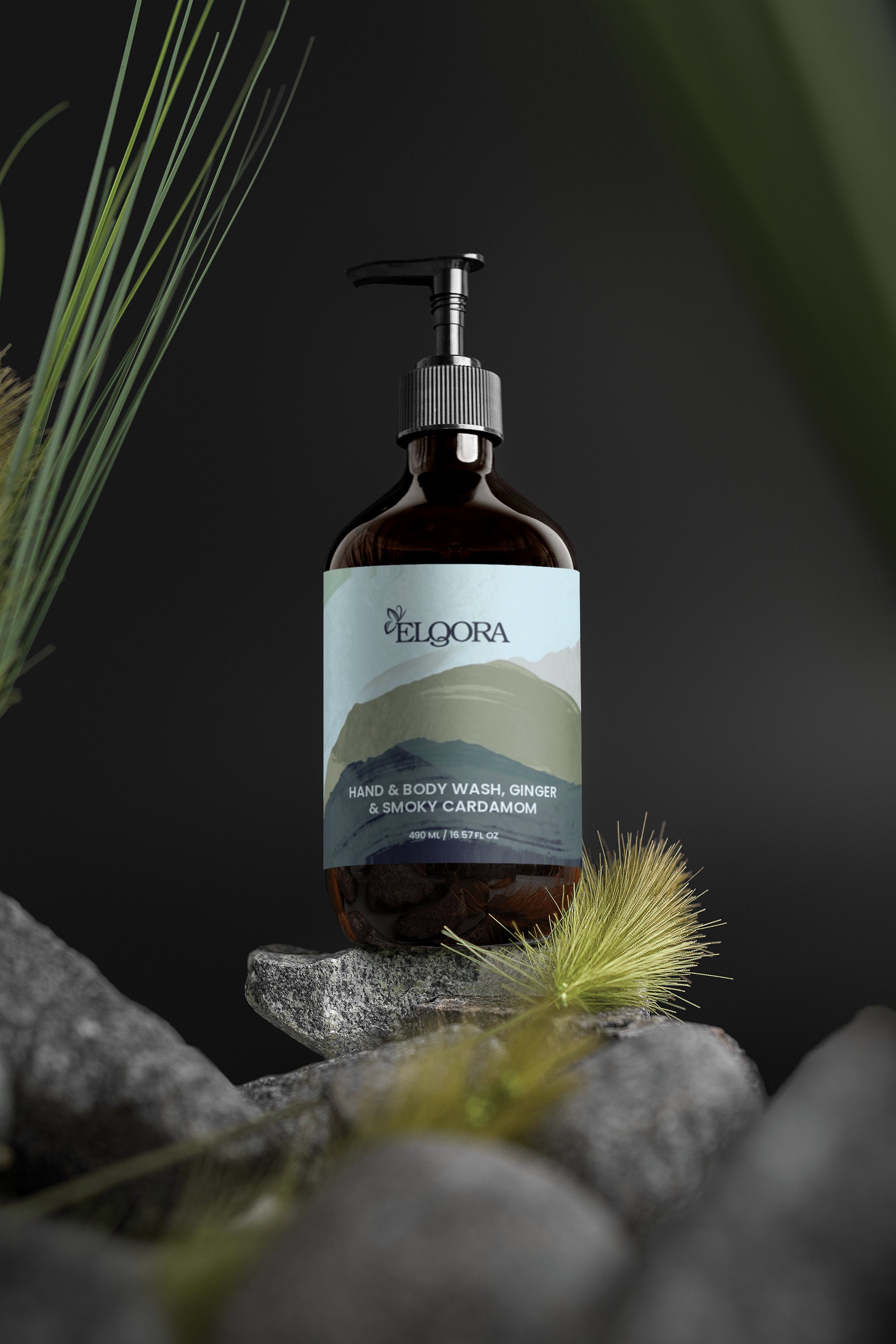 Hand & Body Wash, Ginger & Smoky Cardamom
