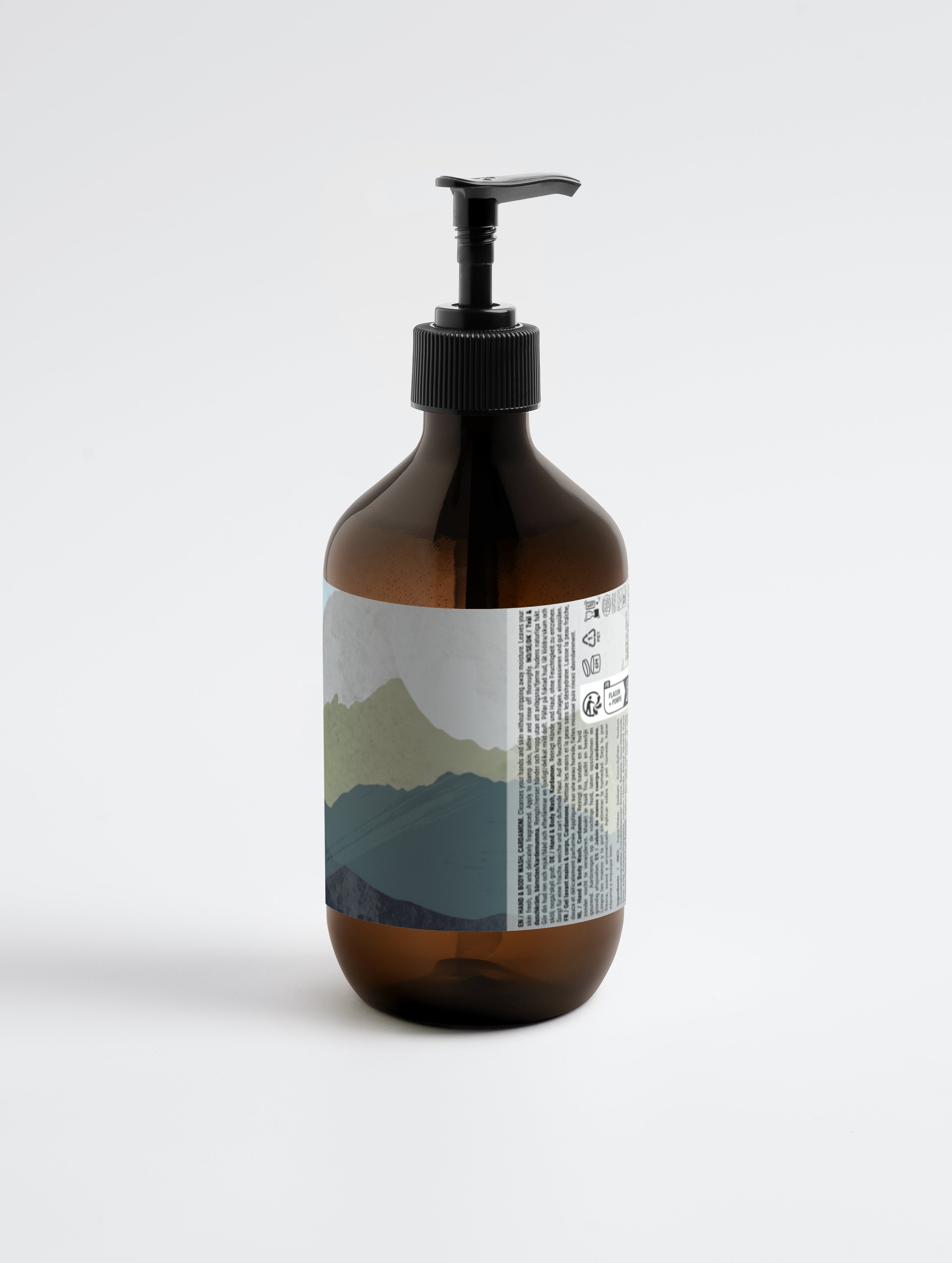Hand & Body Wash, Ginger & Smoky Cardamom