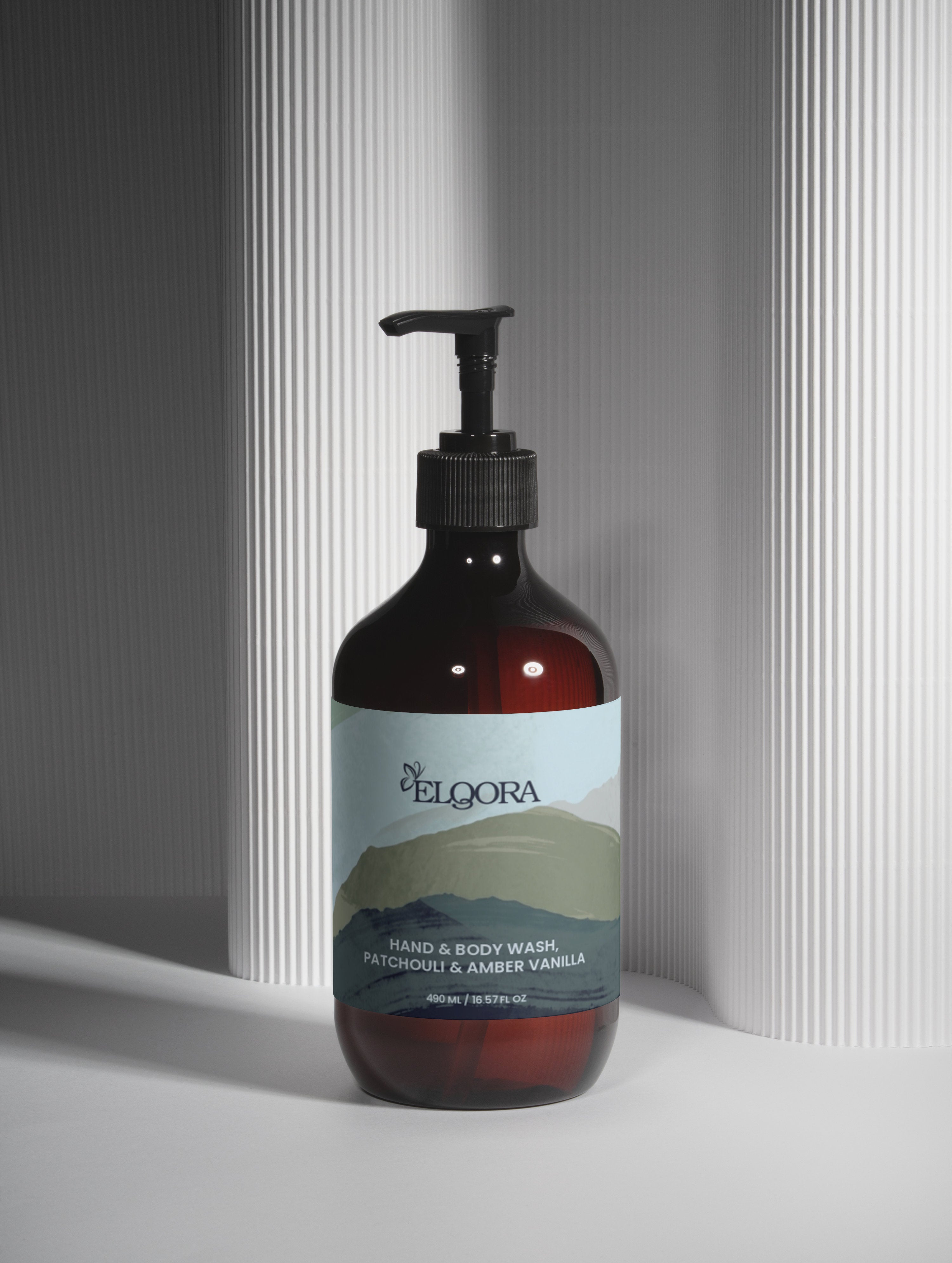 Hand & Body Wash, Patchouli & Amber Vanilla