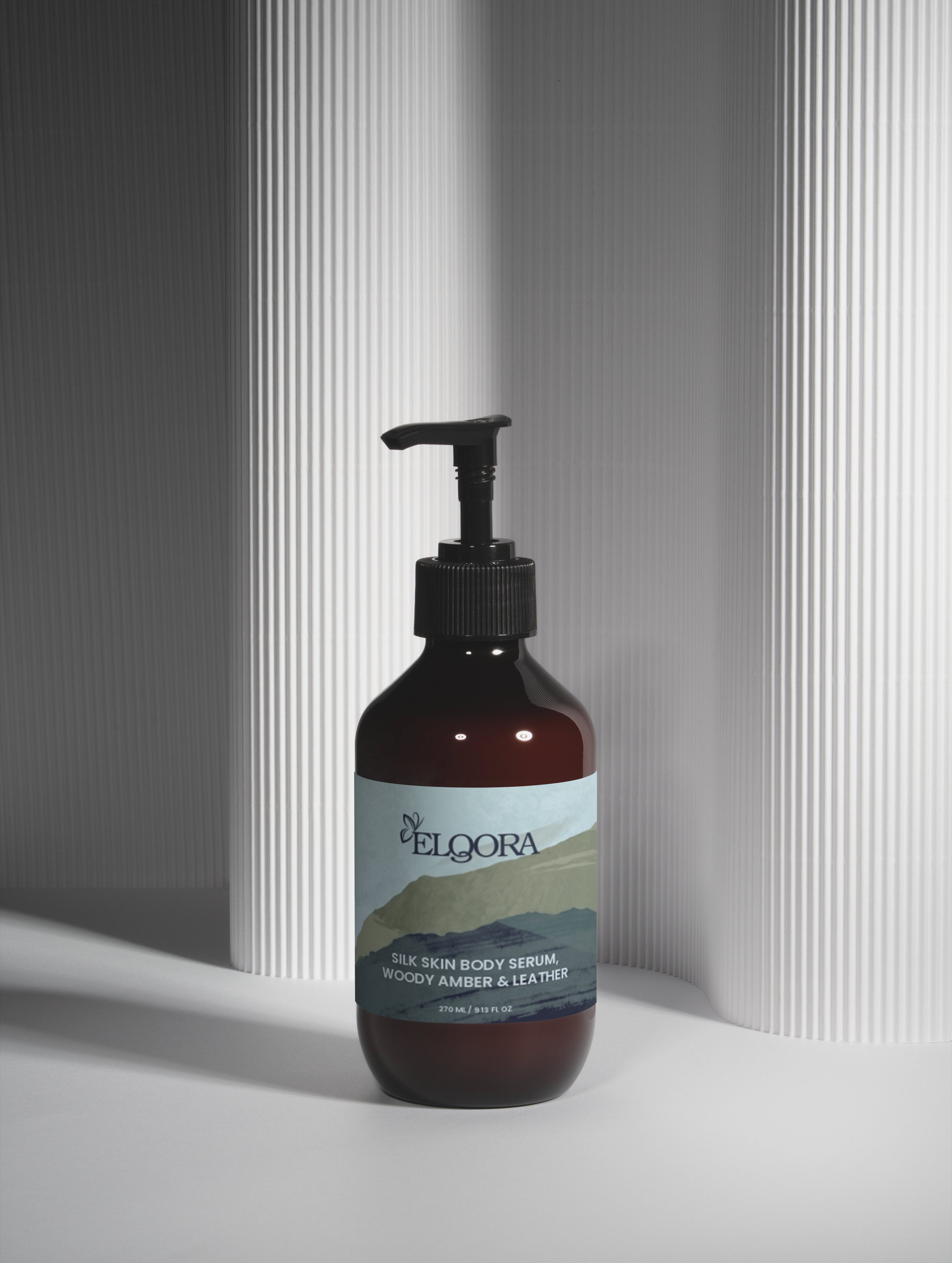 Silk Skin Body Serum, Woody Amber & Leather