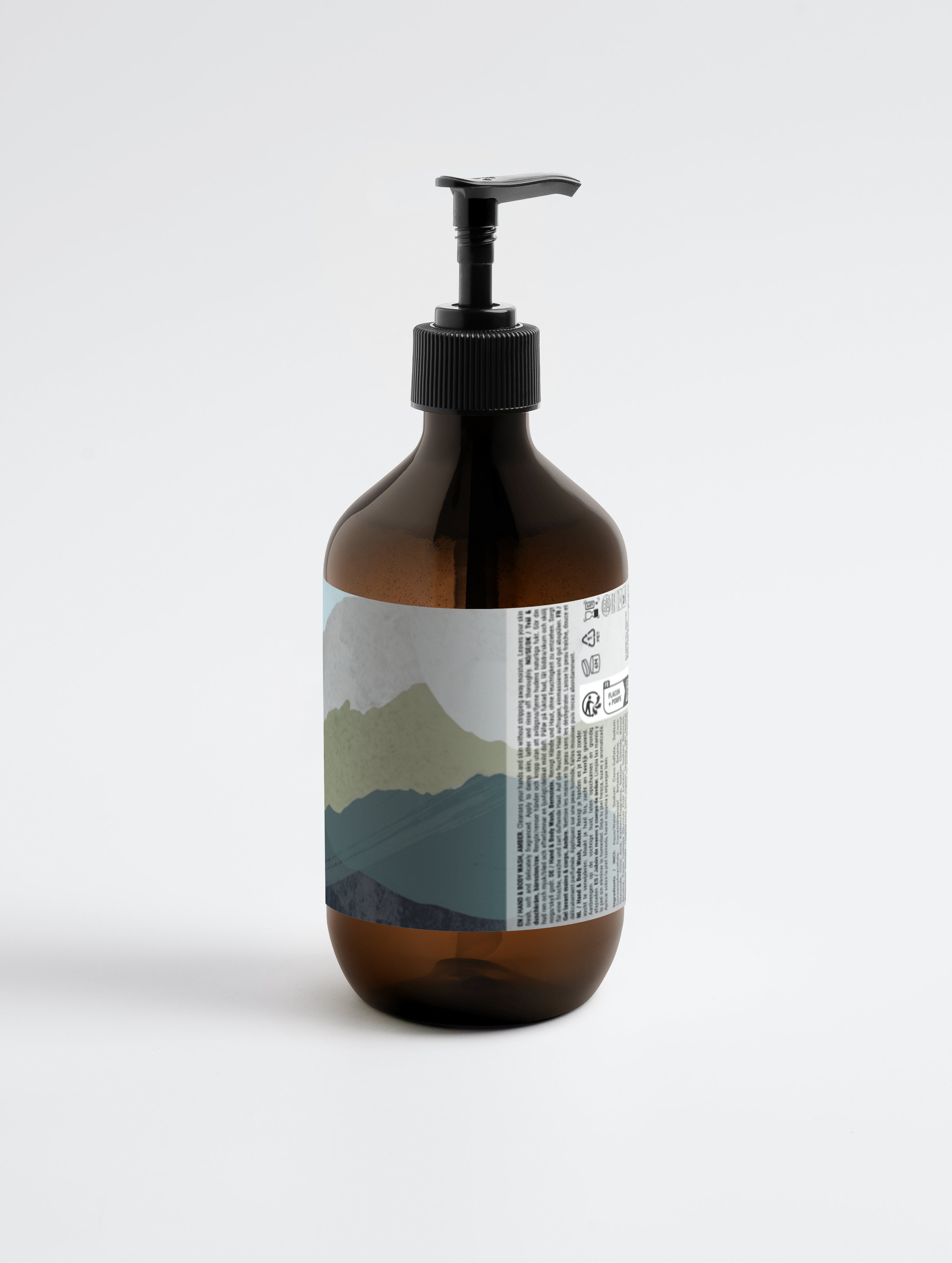 Hand & Body Wash, Patchouli & Amber Vanilla